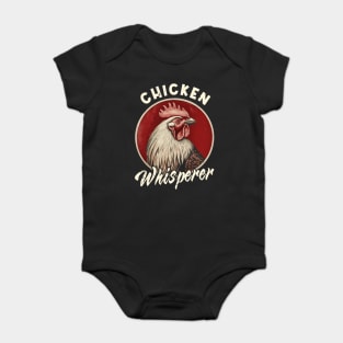 Bawk and Roll Chicken Whisperer Love, Stylish Tee Extravaganza Baby Bodysuit